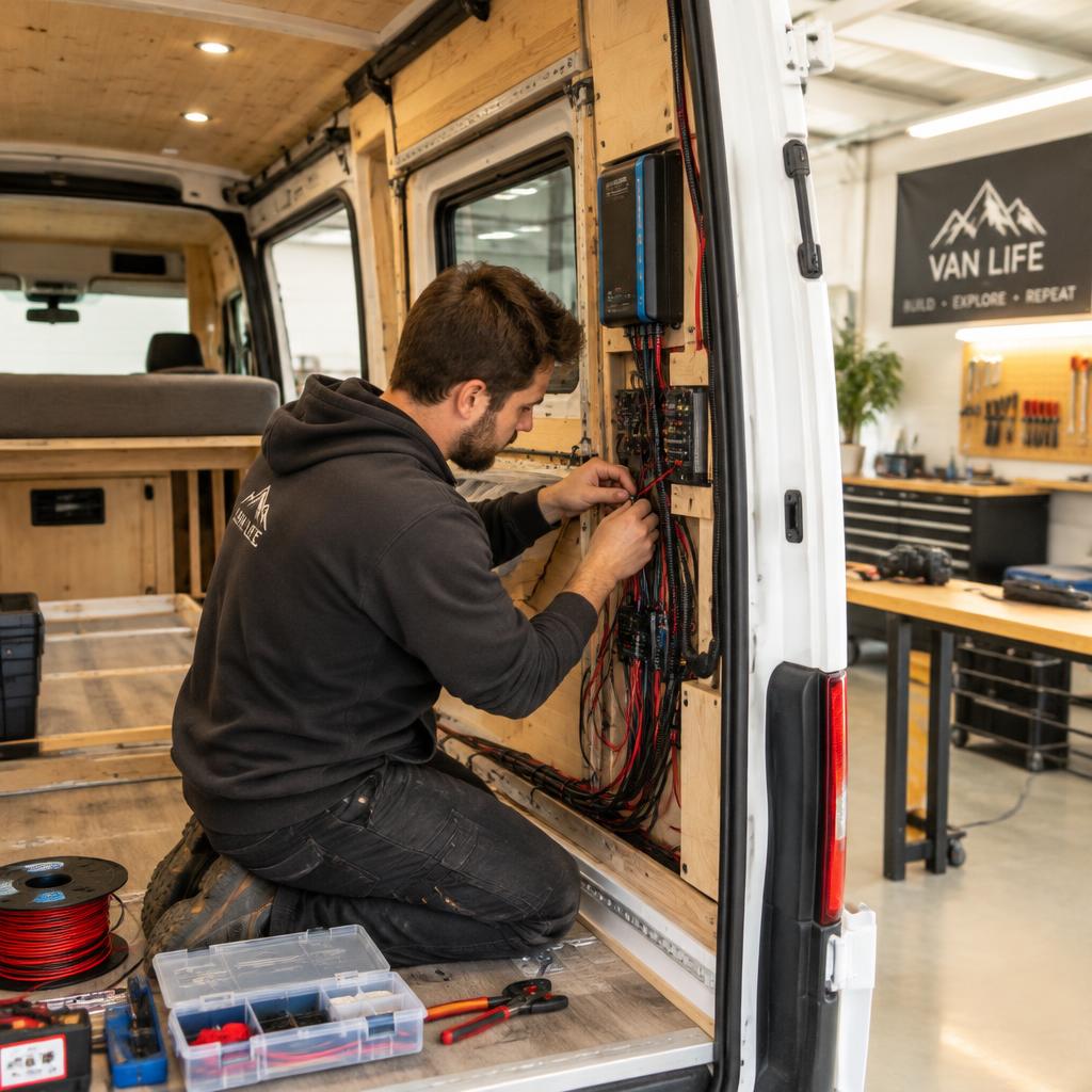 Electrical wiring install